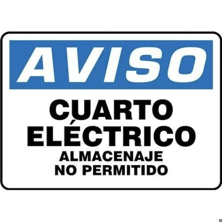 Accuform OSHA NOTICE ELECTRICAL Safety Sign SHMELC804VS SHMELC804VS